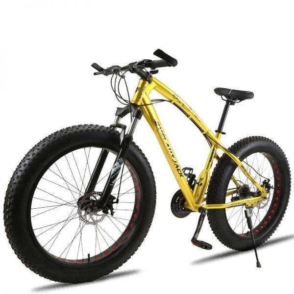 Mountain Bicycle 26-Inch 27-Speed Double Disc Brake Wide Tire Variable Speed Car Chopper Bike Bicycles for Women Car & Vehicle Electronics