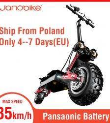 janobike 5600W T85 electirc scooter 85km/h scooter electric 32Ah Battery kick scooter with Hydraulic Brake Dual Drive Car & Vehicle Electronics