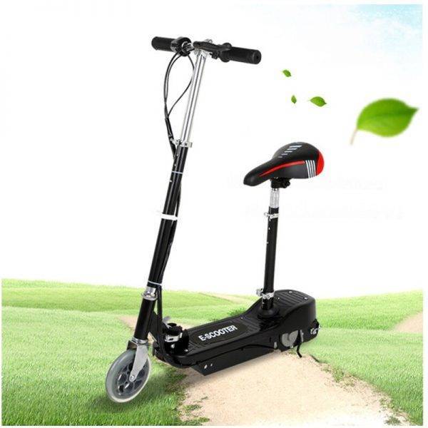 Adult Electric Scooter Folding Re-chargeable Mini E Scooter With Seat Foldable Electric Kick Scooter Car & Vehicle Electronics
