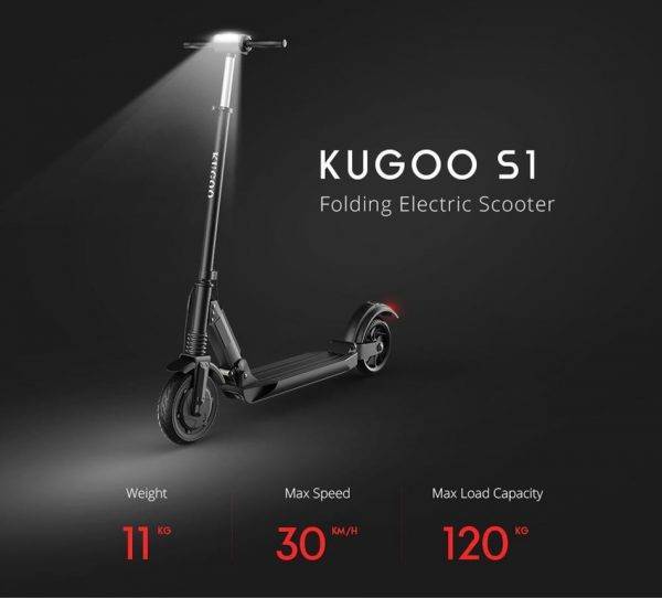 EU stock No tax KUGOO S1 350W Electric Scooter Adult Folding Speed Electric Scooter 3 Speed Modes 30KM 1-3day Delivery VS M365 Car & Vehicle Electronics