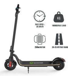 8 inch/6.5′ Electric Scooter Folding Two-wheeled Scooter Light Mini Lithium Battery With Auxiliary Wheel Bicycle Small Scooter Car & Vehicle Electronics