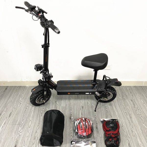2020 New PFULUO X20 Foldable Electric Scooter 2000W Dual Motor 11inch Off-road e-scooter skateboard With Seat 60km/h Car & Vehicle Electronics