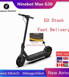 Original Ninebot Max G30 KickScooter Foldable Smart Scooter Electric Scooter Hoverboard 350W Power 30Km/h 10inch wheel Car & Vehicle Electronics