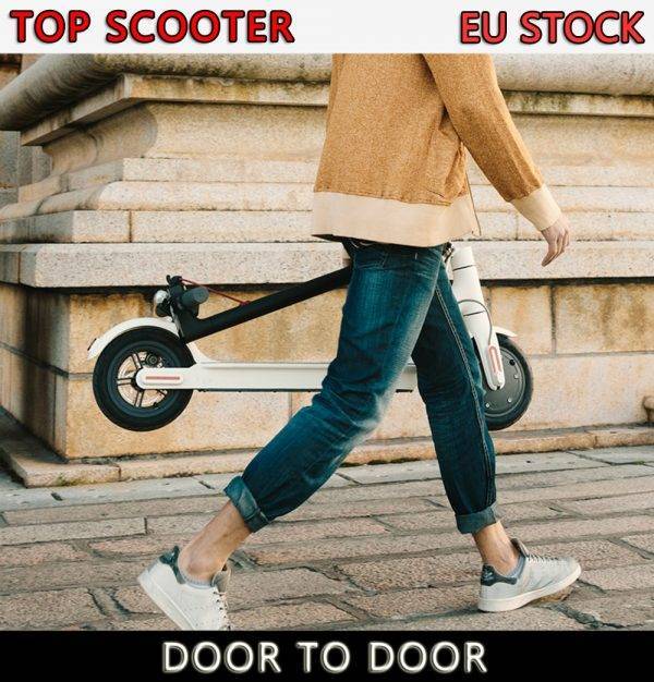 Free Shipping TO EU! No Tax EU Germany Warehouse Electric Scooter For 8.5inch Wide Wheel Bicycle Scooter 7.8Ah 250W With App LWT Car & Vehicle Electronics