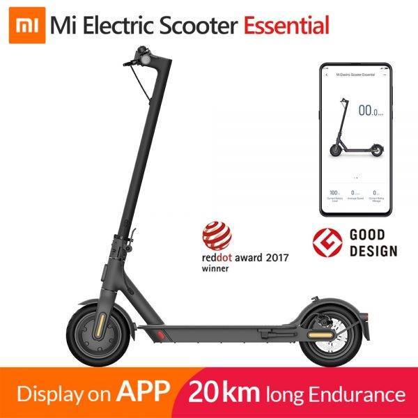 2020 xiaomi Mi Electric Scooter Essential Smart E Scooter Skateboard Mini Foldable Hoverboard Longboard Adult 20km Battery Car & Vehicle Electronics