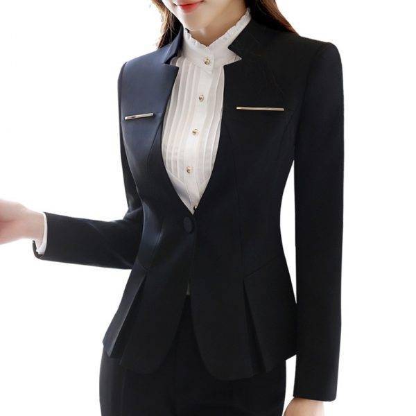 Hot Sale Formal Suits Women Uniform Elegant Business Pants Skirt Suits Female Workwear Office Suits Blazers S-4XL Pant Suits WOMEN'S FASHION