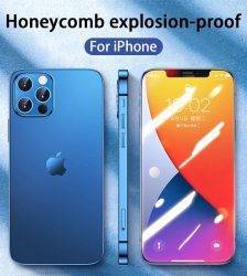 20000D Full Cover Screen Protective Glass On The For iPhone 12 11 Pro 12 Mini XS Max X XR 7 6 6S 8 Plus SE 2 Tempered Glass Film Cell Phones & Accessories Mobile Phone