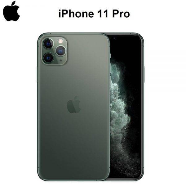 Original New iPhone 11 Pro/Pro Max Triple Rear Camera 5.8/6.5″ Super AMOLED Display A13 Chipset IOS 13 Smart Phone MI BlueTooth Cell Phones & Accessories Mobile Phone