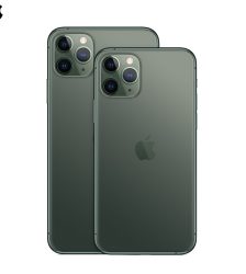 Original New iPhone 11 Pro/Pro Max Triple Rear Camera 5.8/6.5″ Super AMOLED Display A13 Chipset IOS 13 Smart Phone MI BlueTooth Cell Phones & Accessories Mobile Phone