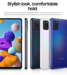 Global Samsung Galaxy A21s A217F/DS 4GB 64GB Mobile Phone 5000mAh Octa core 6.5″ Quad Camera 48MP Dual SIM 4G Android Smartphone Mobile Phone