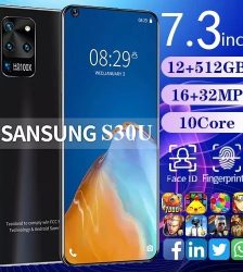Global Version SANSUNG S30 Ultra 5G 12GB 512GB 10 Core 32MP Carema Cell phone 5600mAh Battery Daul SIM Mobile Phones Smartphone Mobile Phone